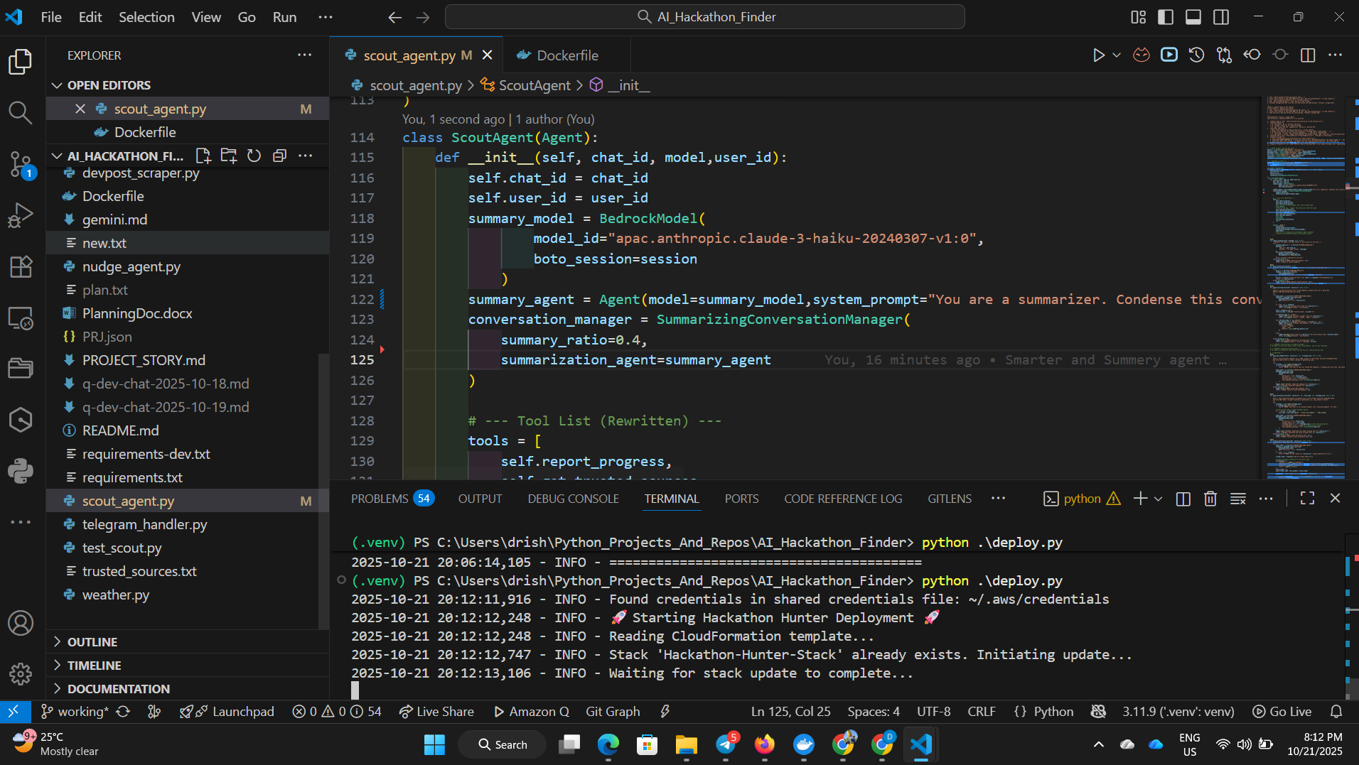 Development Screenshot